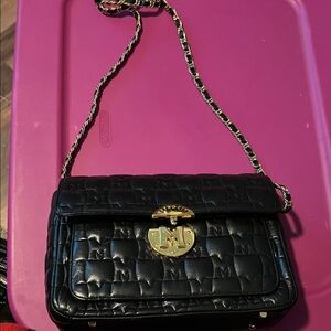 Black Metro City Quilted Women's Bag